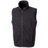 Gilet sans manches micro-polaire très doux et coupe-vent, 200 g/m²