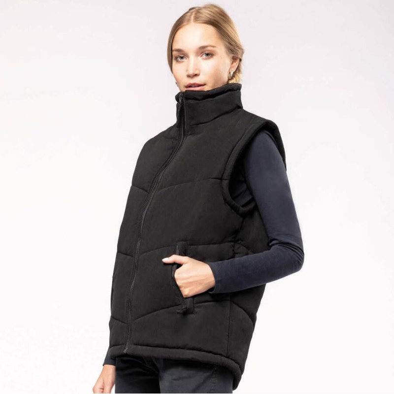 Bodywarmer doublé polaire chaud et confortable