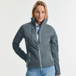 Veste femme Softshell Bionic-Finish 3 couches innovante, 320 g/m²