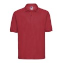 Polo uni homme en polycoton, 215 g/m², grandes tailles
