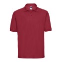 Polo uni homme en polycoton, 215 g/m², grandes tailles