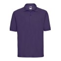 Polo uni homme en polycoton, 215 g/m², grandes tailles