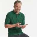 Polo uni homme en polycoton, 215 g/m², grandes tailles