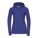 Sweat femme hoodie à capuche doublée, accès MP3, 280 g/m²