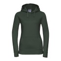 Sweat femme hoodie à capuche doublée, accès MP3, 280 g/m²