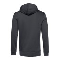 Sweat zippé à capuche homme, coton BIO et polyester recyclé, 280 g/m²