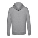 Sweat zippé à capuche homme, coton BIO et polyester recyclé, 280 g/m²