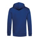 Sweat zippé à capuche homme, coton BIO et polyester recyclé, 280 g/m²