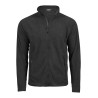 Veste polaire homme ajustée, anti-peluche, manches raglan, 170 g/m²