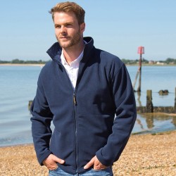 Veste micro-polaire homme moderne et légère, 280 g/m²