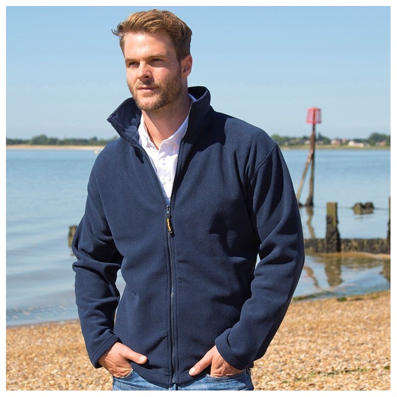 Veste micro polaire homme moderne et legere 280 g m