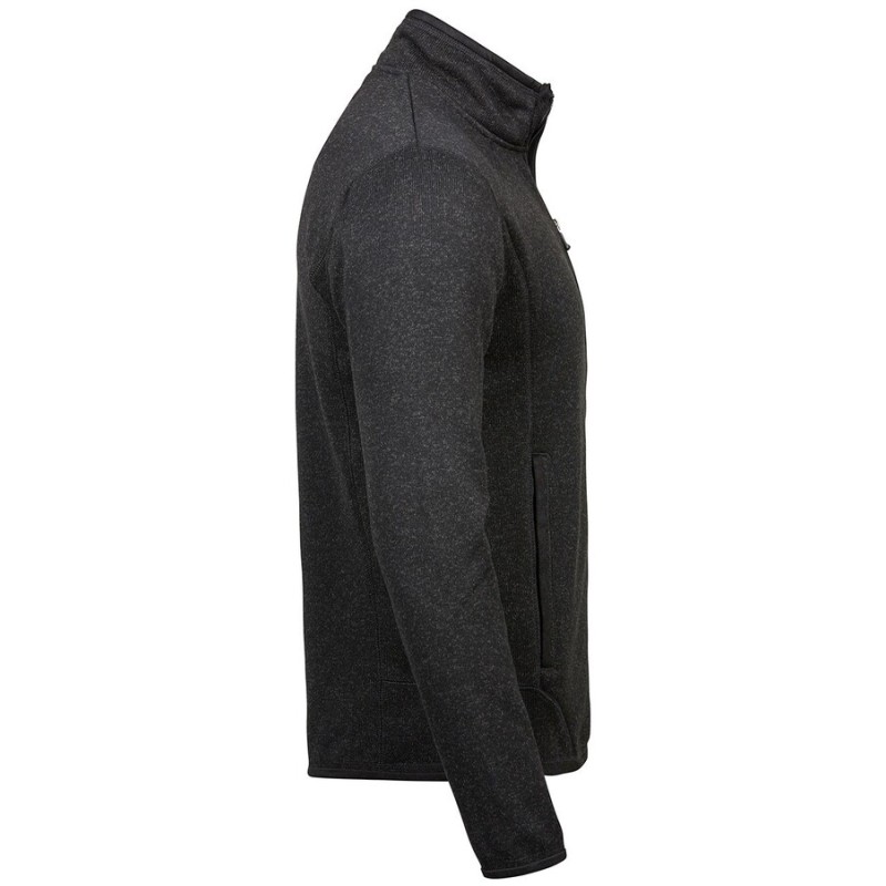 Veste polaire d'extérieur pour homme ajustée, 280 g/m²