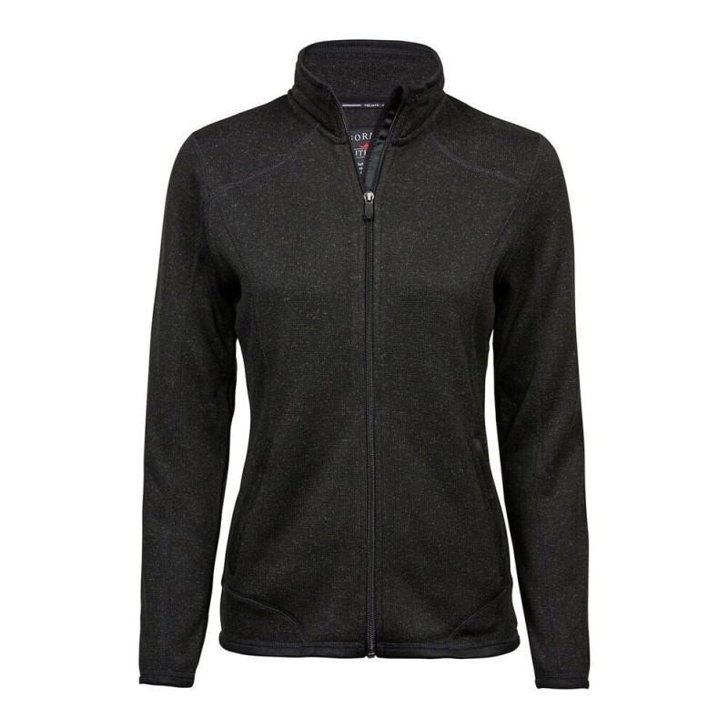 Veste polaire d'extérieur pour femme ajustée, 280 g/m²