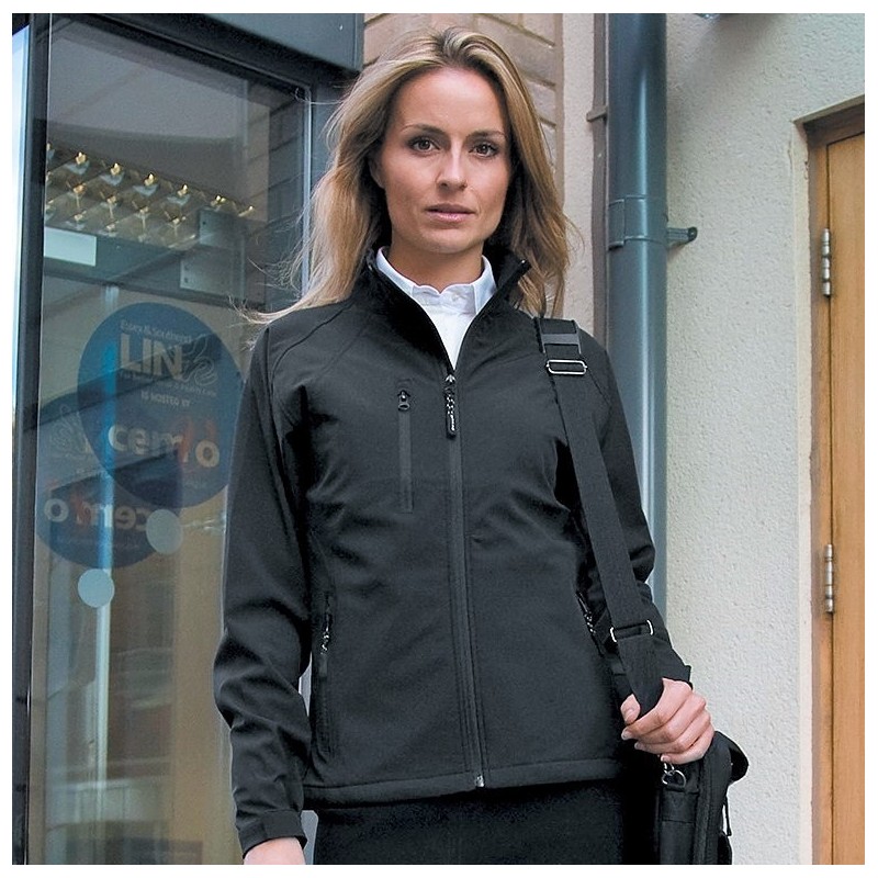 Veste softshell pour femme respirante et imperméable, 210 g/m²