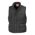 Bodywarmer sans manches multi-poches, poche portable, 200 g/m²