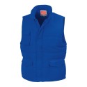 Bodywarmer sans manches multi-poches, poche portable, 200 g/m²