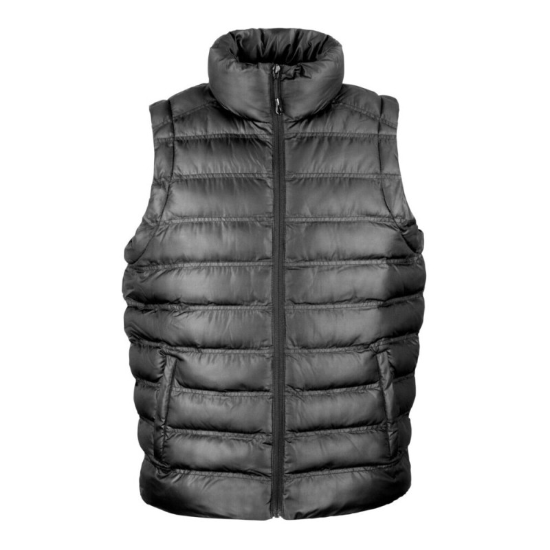 Bodywarmer doudoune homme matelassé très léger sans manches