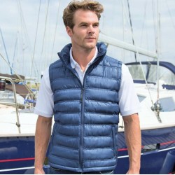 Bodywarmer doudoune homme matelassé très léger sans manches