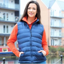 Bodywarmer doudoune femme matelassé très léger sans manches