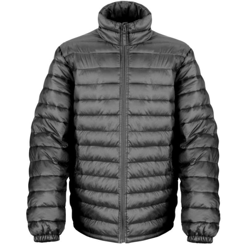 Veste doudoune tendance homme rembourrée, col montant, 300 g/m²