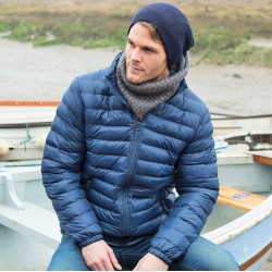 Veste doudoune tendance homme rembourrée, col montant, 300 g/m²