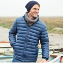 Veste doudoune tendance homme rembourrée, col montant, 300 g/m²