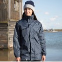 Veste parka 3-en-1 avec capuche, coupe-vent et imperméable