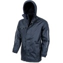 Veste parka 3-en-1 avec capuche, coupe-vent et imperméable