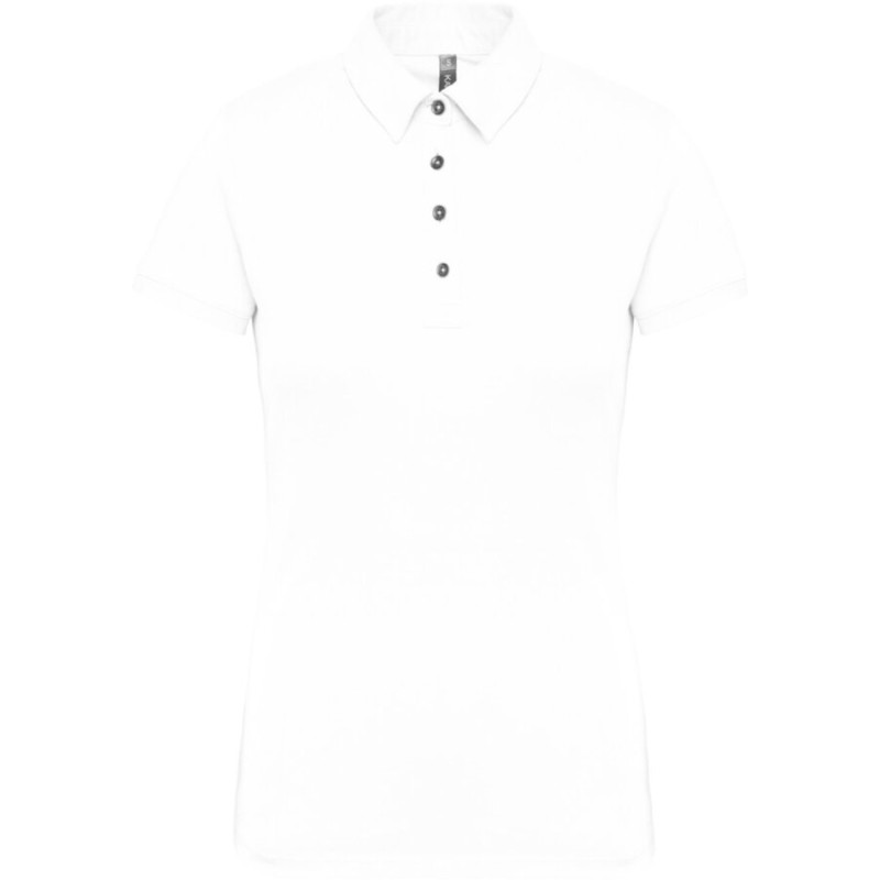 Polo jersey manches courtes femme facile d'entretien, 180 g/m²