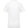 Polo homme en coton piqué manches courtes, coupe droite, 180 g/m²