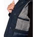 Parka grand froid avec enduction pour une meilleure étanchéité