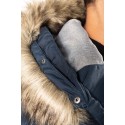 Parka grand froid avec enduction pour une meilleure étanchéité