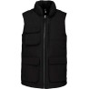 Bodywarmer matelassé facile d'entretien pour un usage professionnel