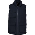 Bodywarmer matelassé facile d'entretien pour un usage professionnel