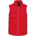 Bodywarmer matelassé facile d'entretien pour un usage professionnel