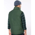 Bodywarmer matelassé facile d'entretien pour un usage professionnel