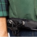 Bodywarmer matelassé facile d'entretien pour un usage professionnel