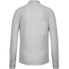 Chemise manches longues en coton maille piquée, 190 g/m²