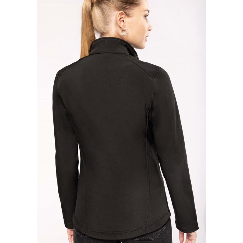 Veste Softshell femme 2 couches pour un maintien optimal de la chaleur, 300 g/m²