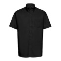 Chemisier Oxford homme, manches courtes, coupe classique, 135 g/m²