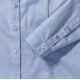 Chemise femme manches longues à chevrons, coupe cintrée, 130 g/m²