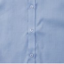 Chemise homme manches courtes à chevrons, coupe ajustée, 130 g/m²