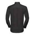 Chemise classique homme manches longues en coton sans repassage, 120 g/m²
