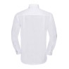 Chemise classique homme manches longues en coton sans repassage, 120 g/m²