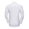 Chemise homme stretch ajustée manches longues, 140 g/m²