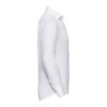 Chemise homme stretch ajustée manches longues, 140 g/m²