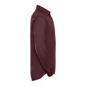 Chemise homme stretch ajustée manches longues, 140 g/m²