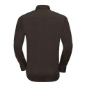 Chemise homme stretch ajustée manches longues, 140 g/m²