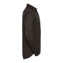 Chemise homme stretch ajustée manches longues, 140 g/m²