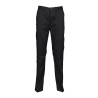 Pantalon chino femme sans pince en polycoton, 255 g/m²